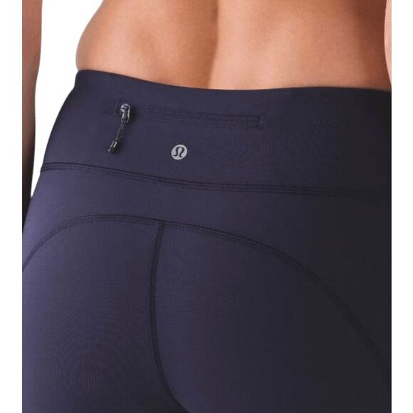 LULULEMON ATHLETICA Speed Up Tight V In Deep Indigo Size 2 - Picture 6 of 9